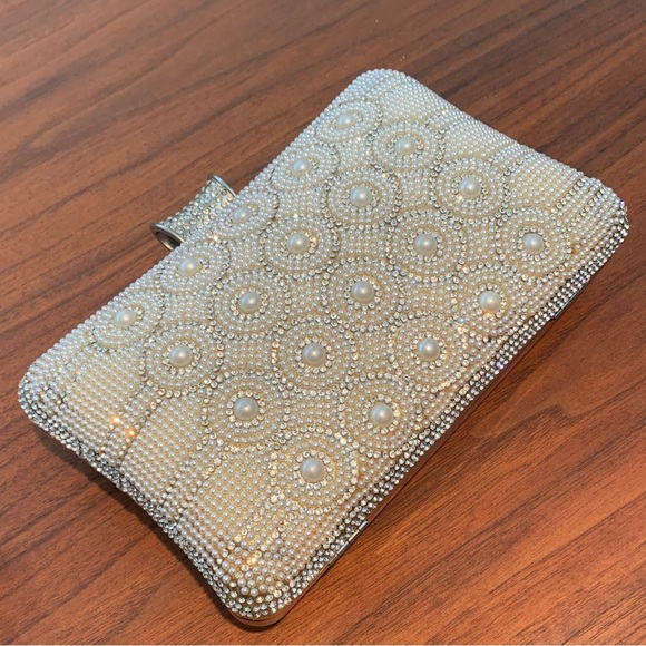 Fashion pearl bag - Sac de soirée perles - Picture 3 of 5